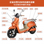 小罗马电动车塑件