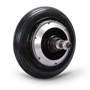 8“实心轮后置式电机+实心轮胎扭扭车漂移车电机
